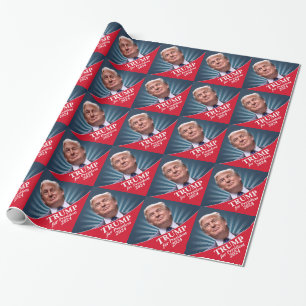 Papel De Regalo Foto de Donald Trump - presidente 2016