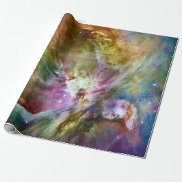 Papel De Regalo Foto de espacio de la galaxia de nebulosas de colo
