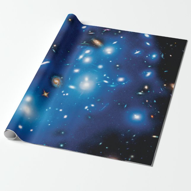 Papel De Regalo Foto de espacio en clúster de la galaxia Abell 274 (Desenrollado)