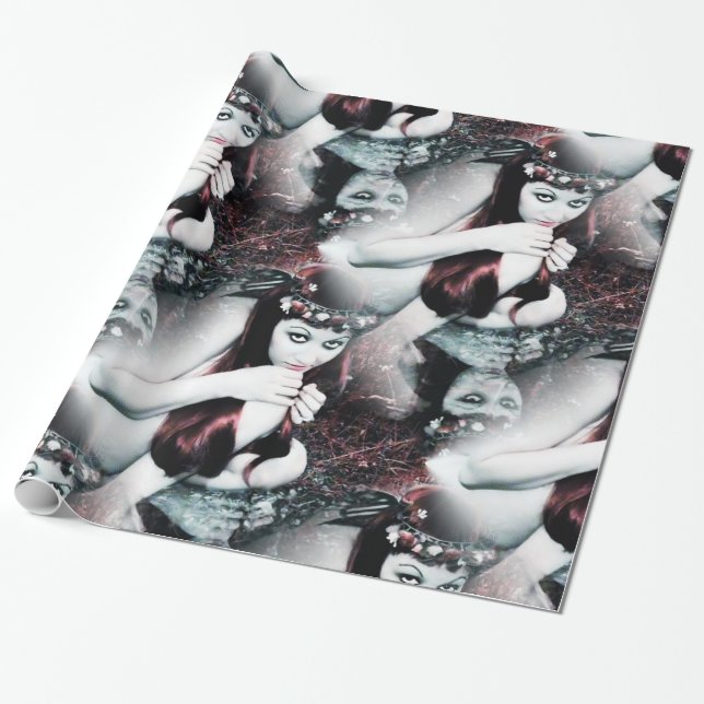 Papel De Regalo Foto de hadas (Desenrollado)