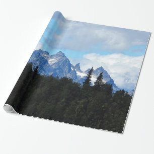 Papel De Regalo Foto de la cordillera Alaska