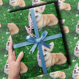 Papel De Regalo Foto de mascota personalizada
