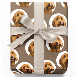 Papel De Regalo Foto de mascota personalizada