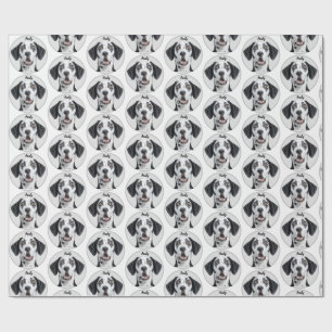 Papel De Regalo Foto de Mascota Personalizada   Personalizada
