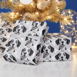 Papel De Regalo Foto de Mascota Personalizada   Personalizada