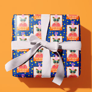Papel De Regalo Foto de niño personalizada Feliz cumpleaños con Go
