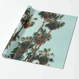 Papel De Regalo Foto de palmeras verdes