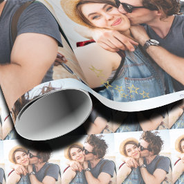Papel De Regalo Foto de pareja personalizada