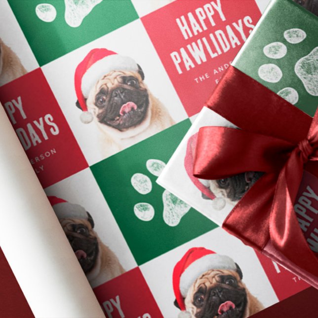 Papel De Regalo Foto de perro de navidades (Subido por el creador)