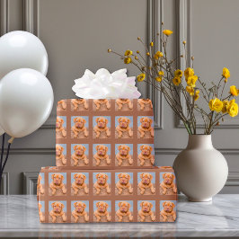 Papel De Regalo Foto de Personalizado de Perro Mamá