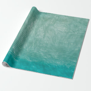Papel De Regalo Foto de primer plano de tela verde