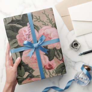 Papel De Regalo Foto de tela floral tradicional