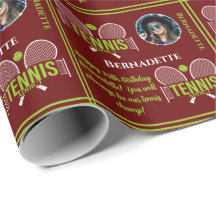 Foto de tenis Nombre de la edad Cumpleaños