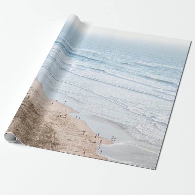 PAPEL DE REGALO FOTO DE VINTAGE BEACH (Desenrollado)