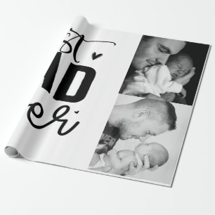Papel De Regalo Foto del mejor Personalizado de papá