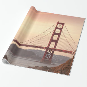 Papel De Regalo Foto del puente Golden Gate de San Francisco