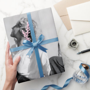 Papel De Regalo Foto en blanco y negro de marinera