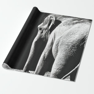 PAPEL DE REGALO FOTO EN GRAN ESCALA DE ELEFANTE