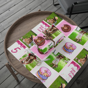 Papel De Regalo Foto personalizada de Chicas personalizados