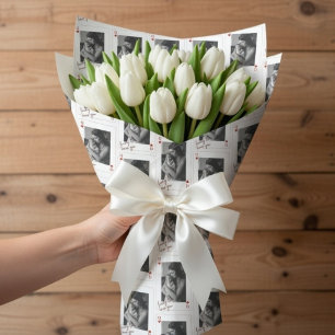 Papel De Regalo Foto personalizada del Día de la Madre