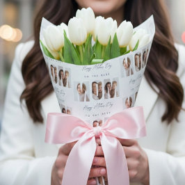 Papel De Regalo Foto Personalizada MAMÁ Feliz Día de las Madres