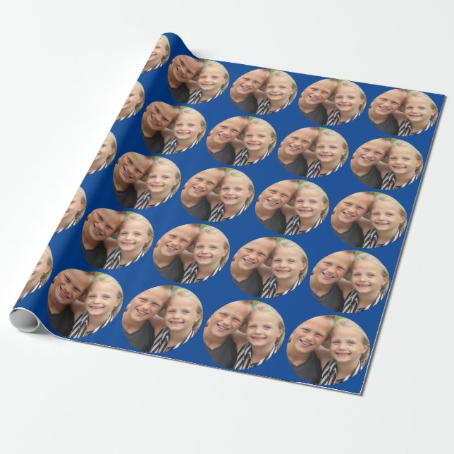 Papel De Regalo Foto Personalizado (Desenrollado)