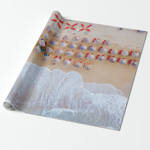 Papel De Regalo Fotografía aérea de la costa durante el día
