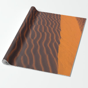 Papel De Regalo Fotografía aérea del desierto