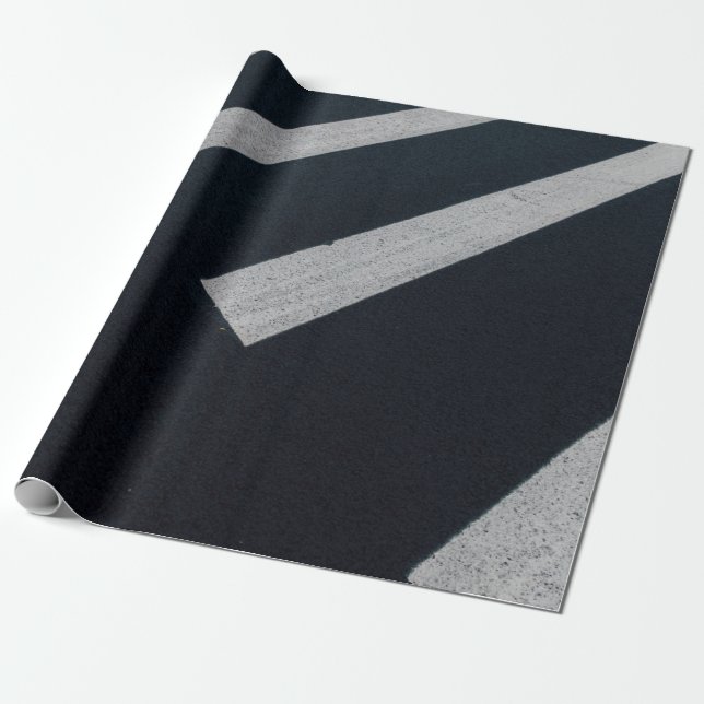 Papel De Regalo Fotografía de la calle peatonal (Desenrollado)