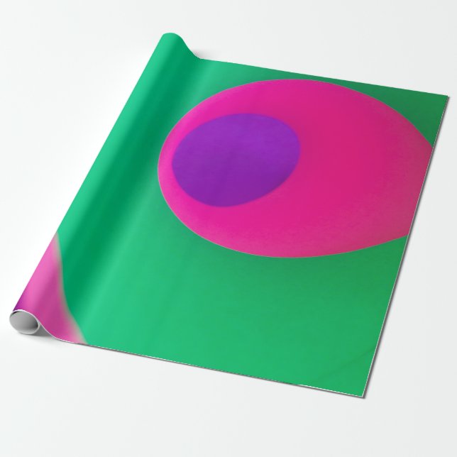 Papel De Regalo Fotografía de la ilusión óptica (Desenrollado)