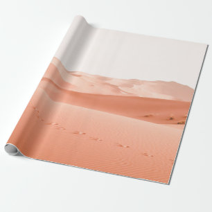 PAPEL DE REGALO FOTOGRAFÍA DE PAISAJE DE POSTRE