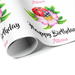 Papel De Regalo Fotos de cumpleaños felices personalizadas