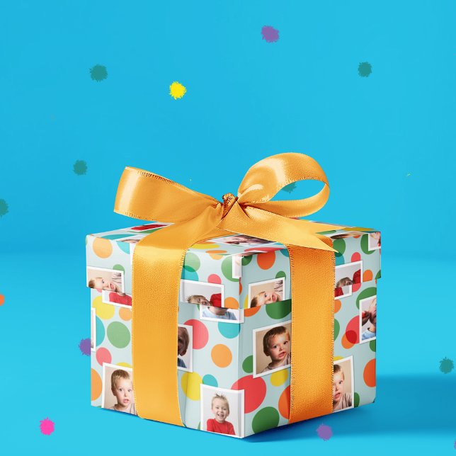 Papel De Regalo Fotos y puntos de Polka (Subido por el creador)