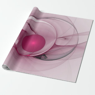 Papel De Regalo Fractal oscilante, arte abstracto moderno de color