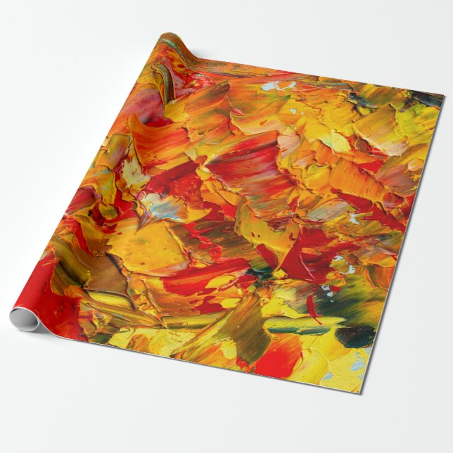 Papel De Regalo Fragmento de textura macro de cierre de la aleta d (Desenrollado)