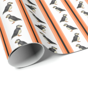 Papel De Regalo Frailecillo atlántico