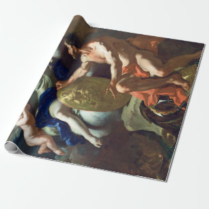 Papel De Regalo Francesco Solimena Venus en la forja de Vulcan