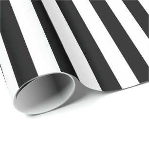 Papel De Regalo Frania blanca y negra