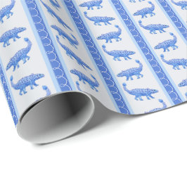 Papel De Regalo Franja de Ankylosaurus 