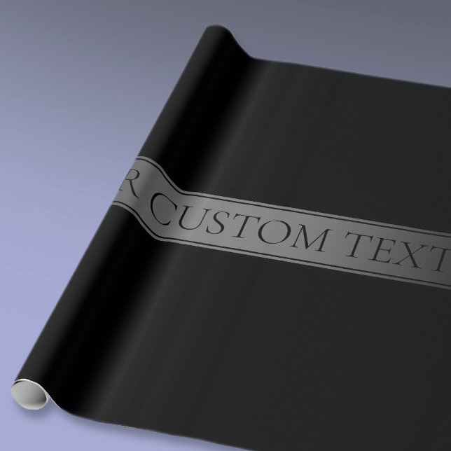 Papel De Regalo Franja de gradiente elegante simple editable en co (Subido por el creador)