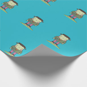 Papel De Regalo Frankenstein lindo