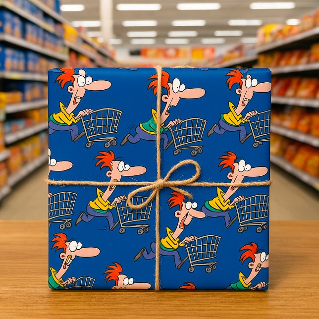Papel De Regalo Frantic Shopper (Subido por el creador)