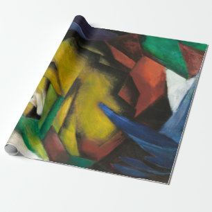 Papel De Regalo Franz Marc El Tigre