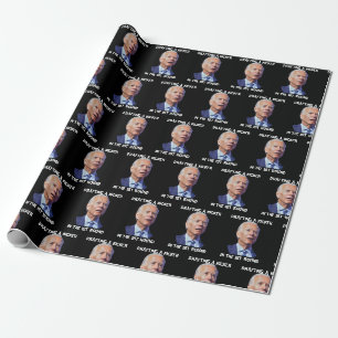 Papel De Regalo Fraude de diseño de Joe Biden Fantasy