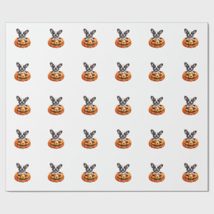 Papel De Regalo French Bulldog feliz Halloween calabaza camiseta c