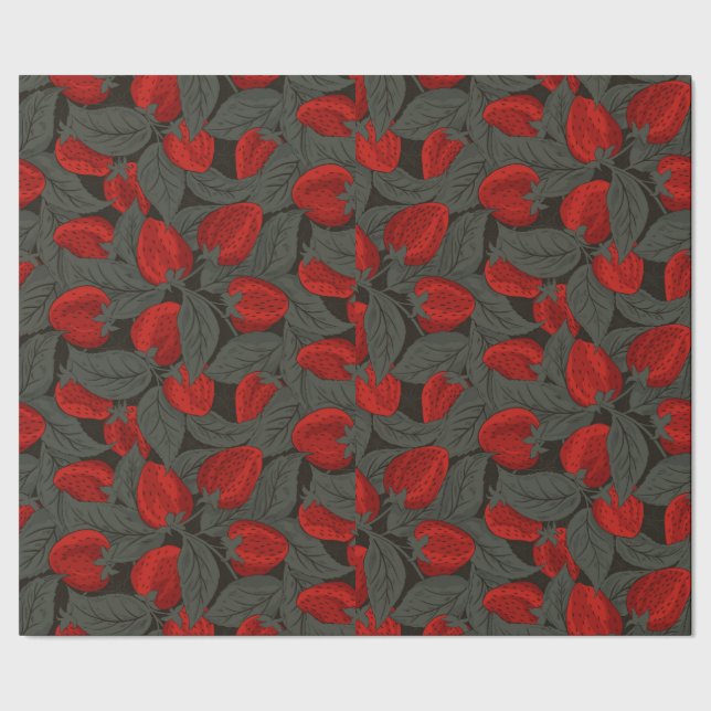 Papel De Regalo Fresa (Costura)