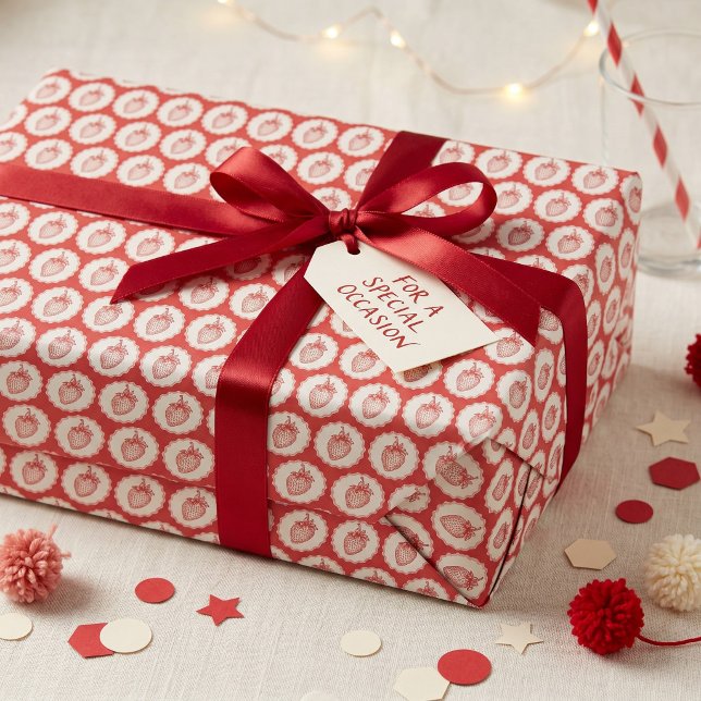 Papel De Regalo Fresa (Subido por el creador)