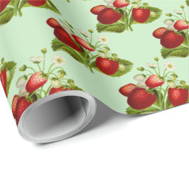 Papel De Regalo Fresa