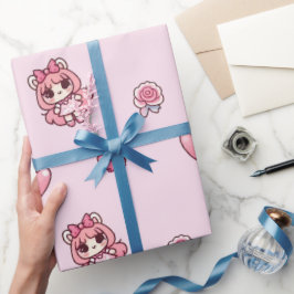Papel De Regalo Fresa Adorbs