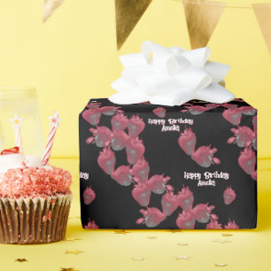 Papel De Regalo Fresas dulces personalizadas